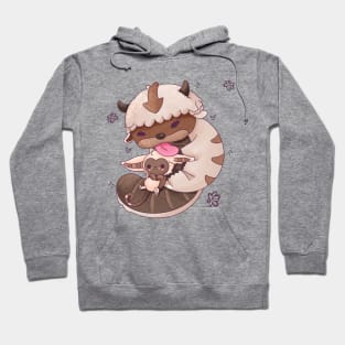 Momo and Appa Creature Cute Hoodie